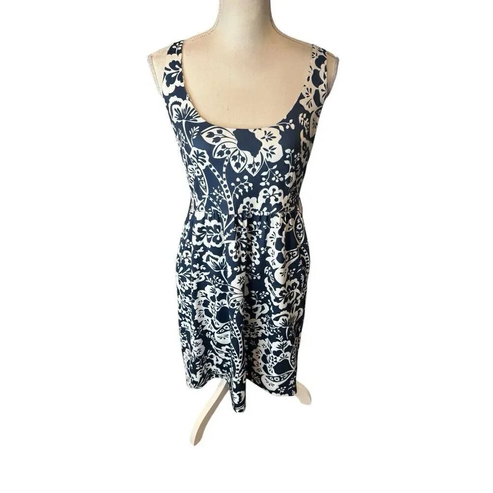 Gretchen Scott Twist And Shout Dress Sz S Vacation Summer Designer Beachy